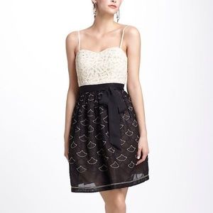 Anthropologie Meadow Rue Strapless Dress